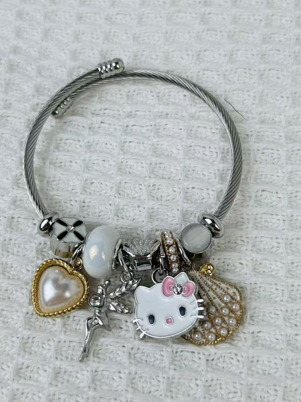 Pink Hello Kitty Bracelet cute